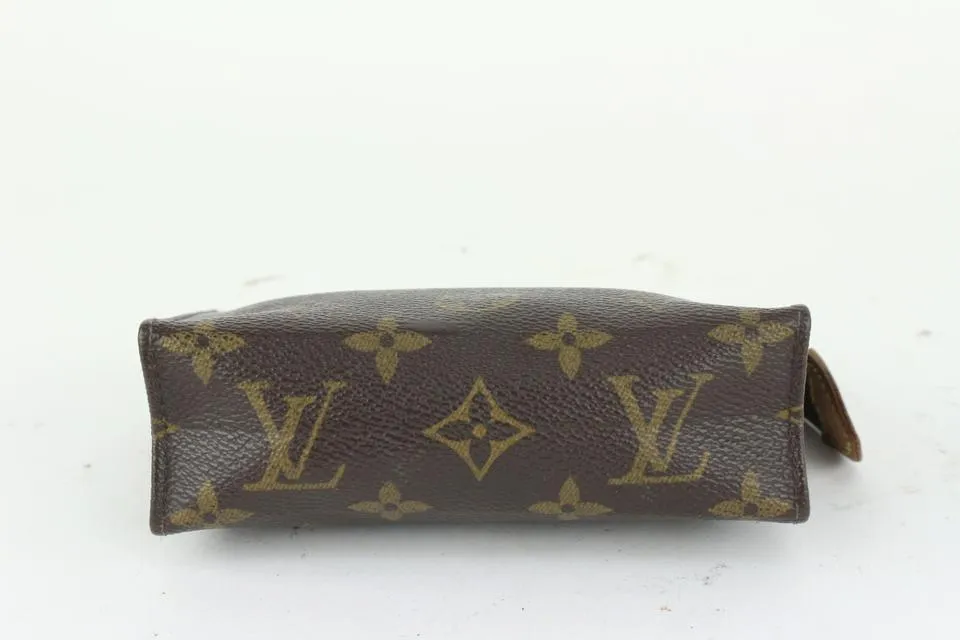 Louis Vuitton Discontinued Monogram Toiletry Pouch 15 Poche Toilette 917lv18