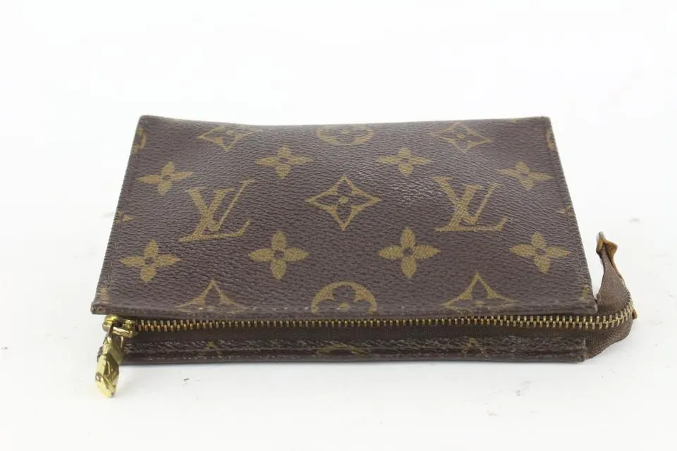 Louis Vuitton Discontinued Monogram Toiletry Pouch 15 Poche Toilette 917lv18