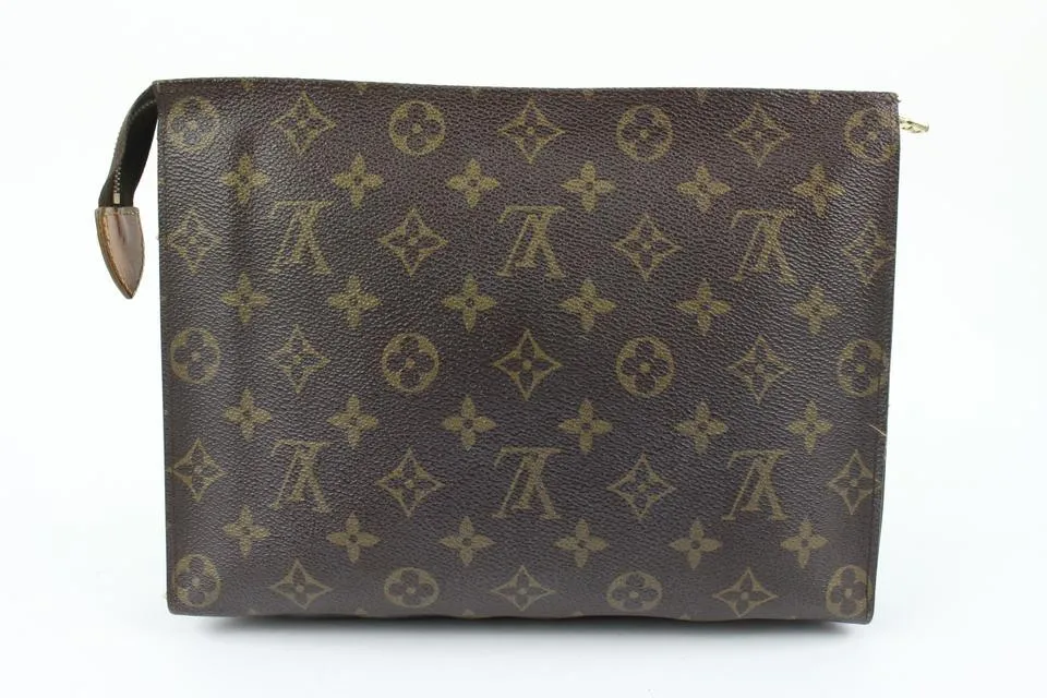 Louis Vuitton Discontinued Monogram Toiletry Pouch 26 Poche Toilette 114lv2