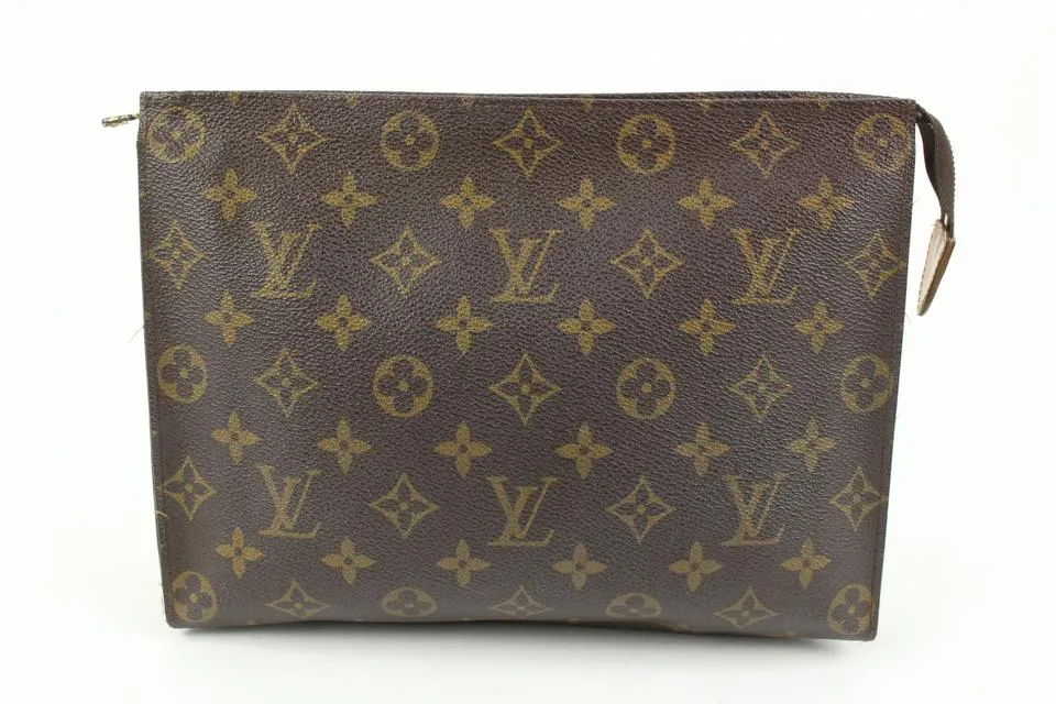 Louis Vuitton Discontinued Monogram Toiletry Pouch 26 Poche Toilette 114lv2
