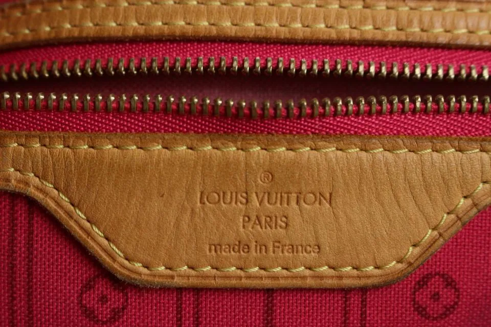 Louis Vuitton Large Monogram Mon Neverfull GM Tote with Stripe 1110lv7