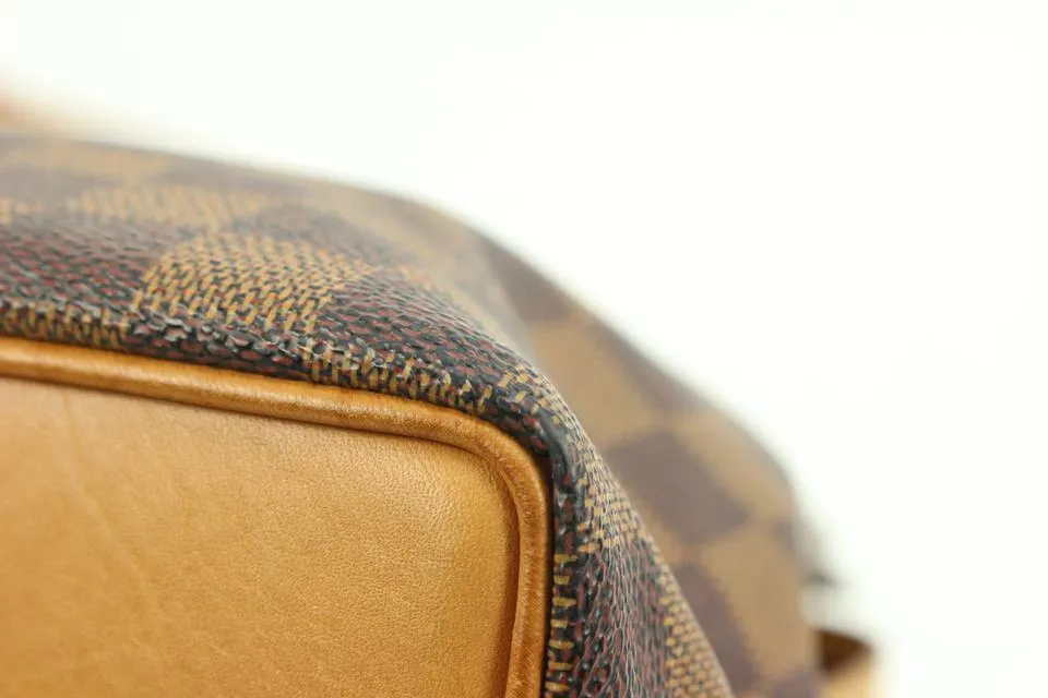 Louis Vuitton Limited Edition Centenaire Damier Columbine Zip Shoulder Bag 64lv315s