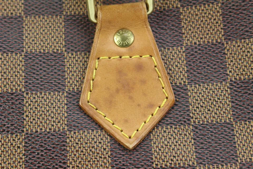 Louis Vuitton Limited Edition Centenaire Damier Columbine Zip Shoulder Bag 64lv315s