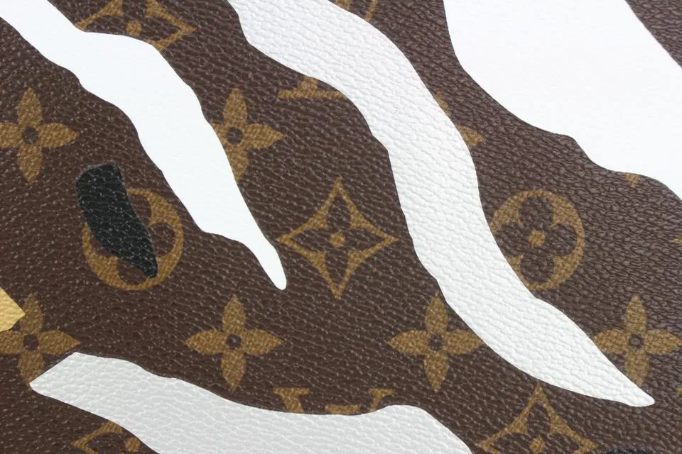 Louis Vuitton LVxLOL Camo Stripe Monogram Neverfull Pochette MM or GM 1LV930X