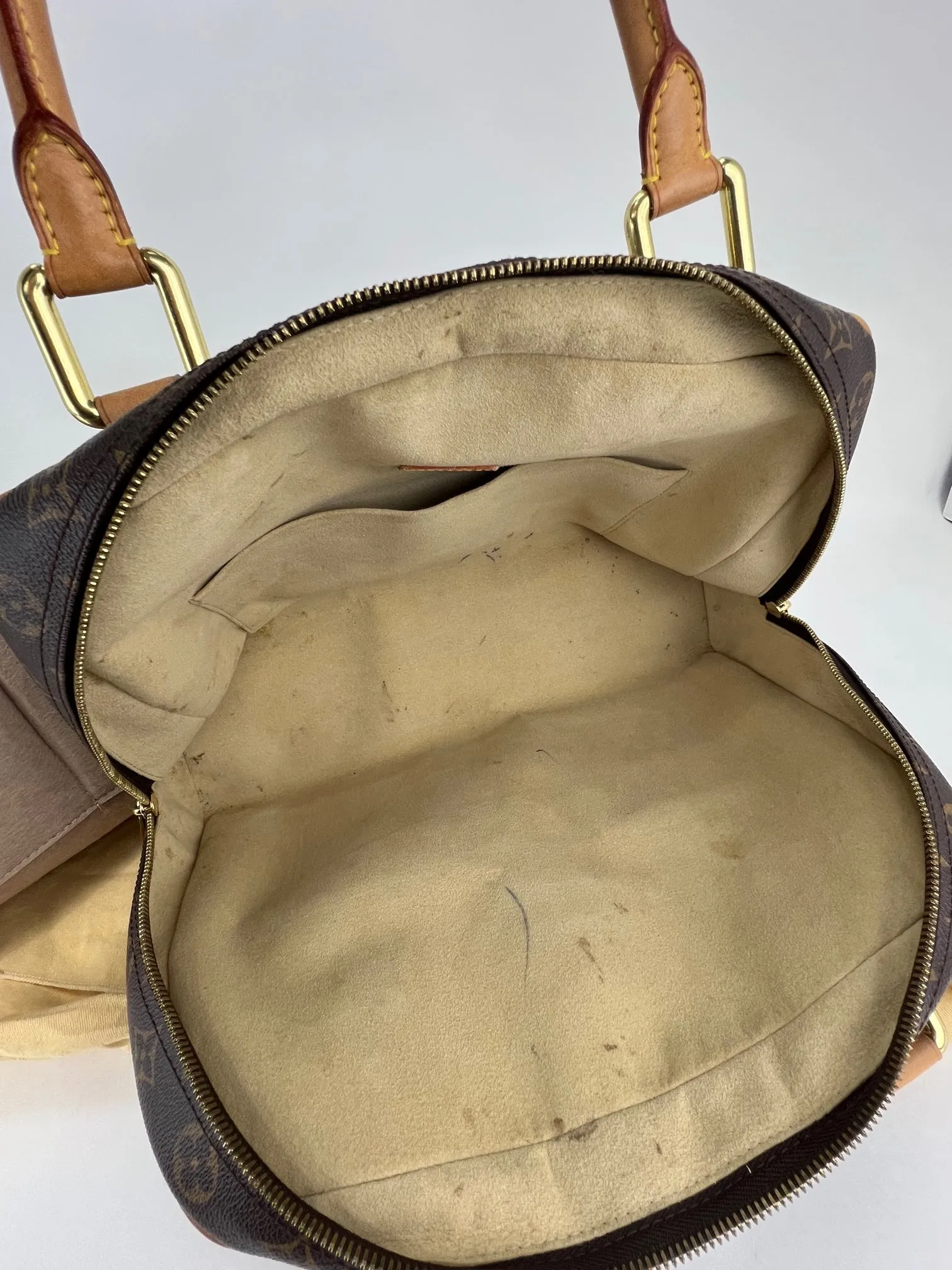 Louis Vuitton Manhattan GM Monogram Canvas Shoulder Hand bag Preowned