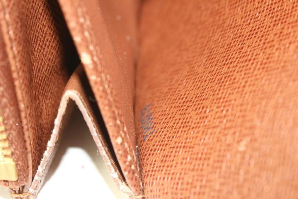 Louis Vuitton Monogram Bifold Long Sarah Wallet Porte Tresor 130lvs76