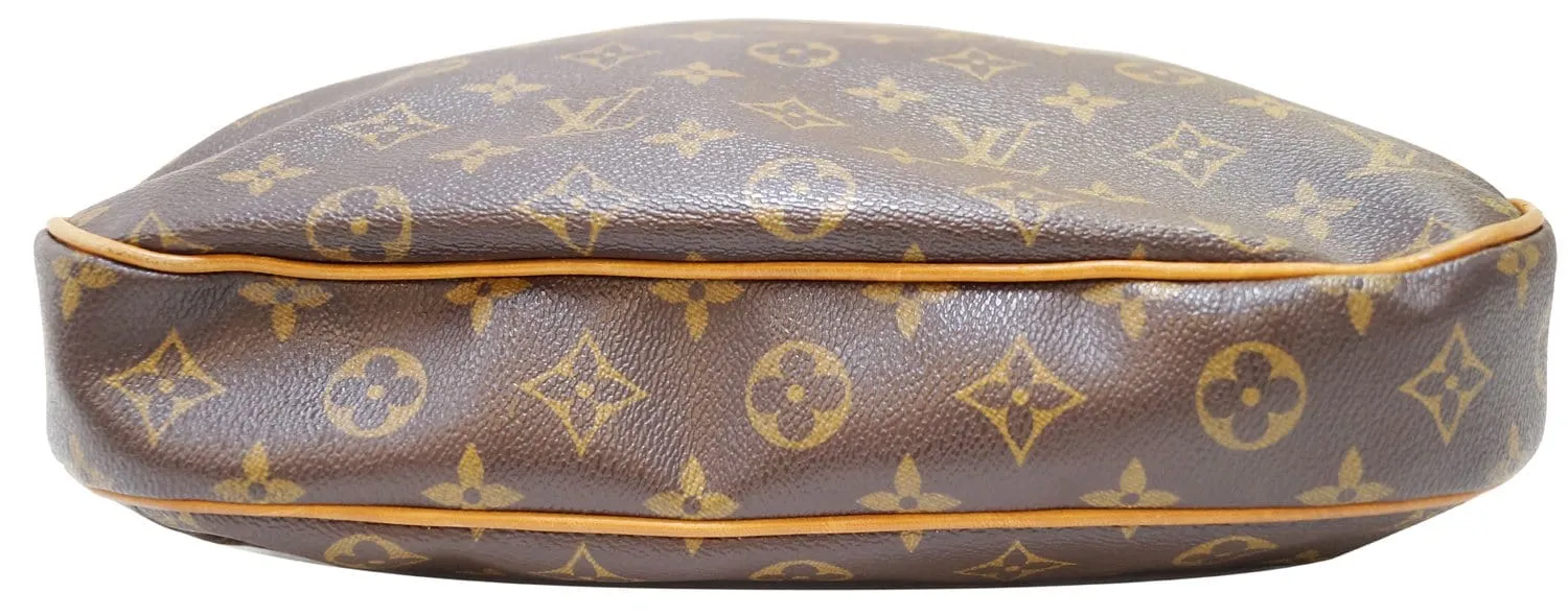 LOUIS VUITTON Monogram Canvas Brown Odeon MM Shoulder Crossbody Bag