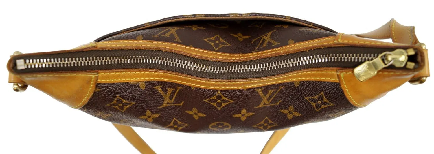 LOUIS VUITTON Monogram Canvas Brown Odeon MM Shoulder Crossbody Bag
