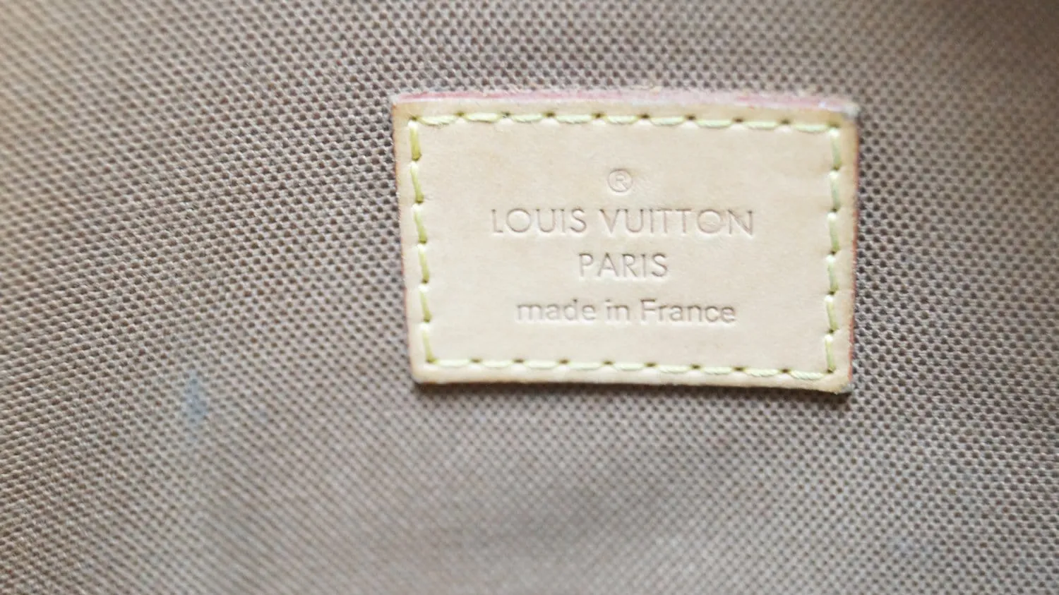 LOUIS VUITTON Monogram Canvas Brown Odeon MM Shoulder Crossbody Bag