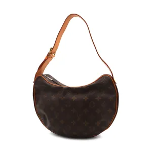 Louis Vuitton Monogram Canvas Croissant MM Shoulder Bag FL1022