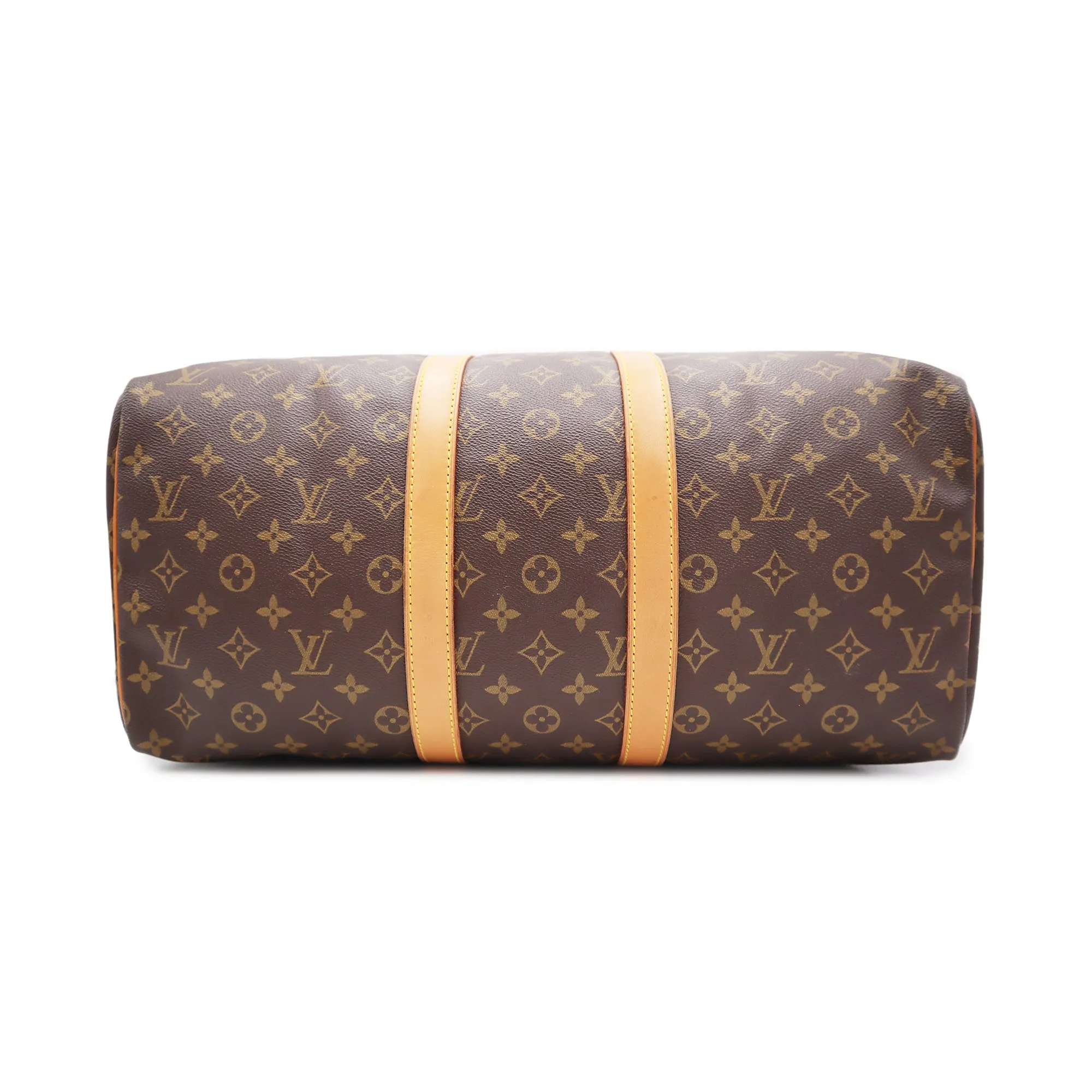Louis Vuitton Monogram Canvas Keepall 45 Boston Travel Bag FH1912