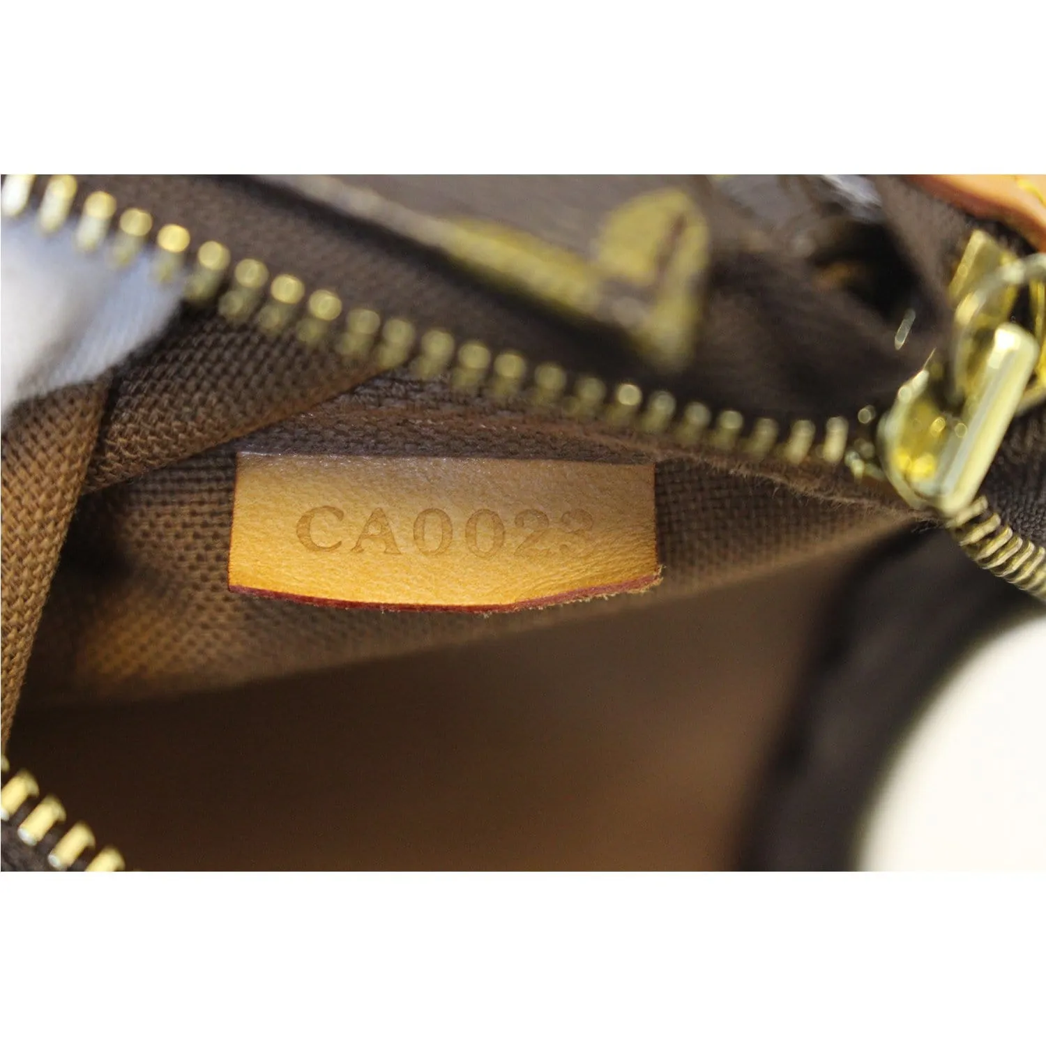 LOUIS VUITTON Monogram Canvas Pochette Accessoires Pouch Bag