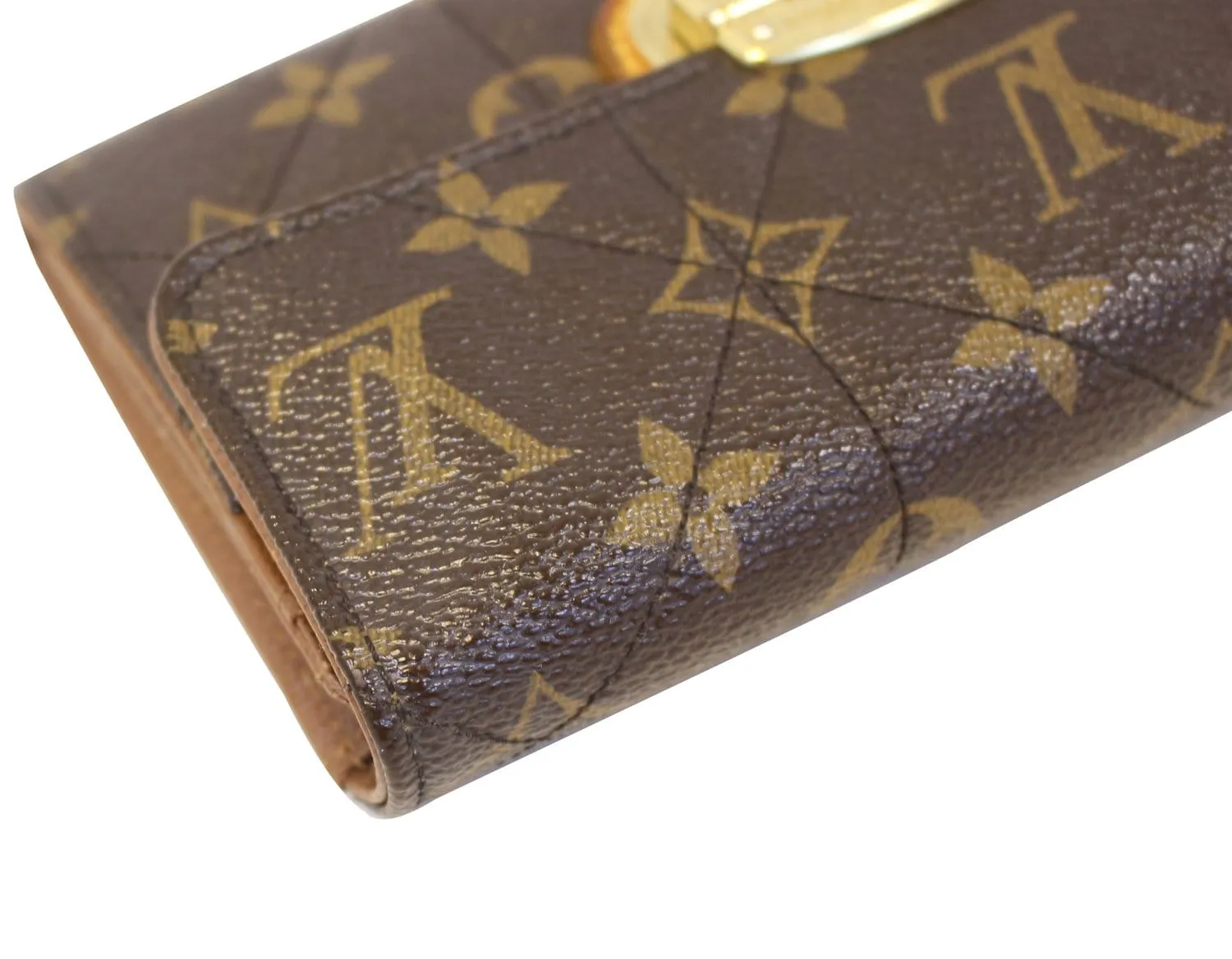 LOUIS VUITTON Monogram Canvas Sarah Etoile Wallet