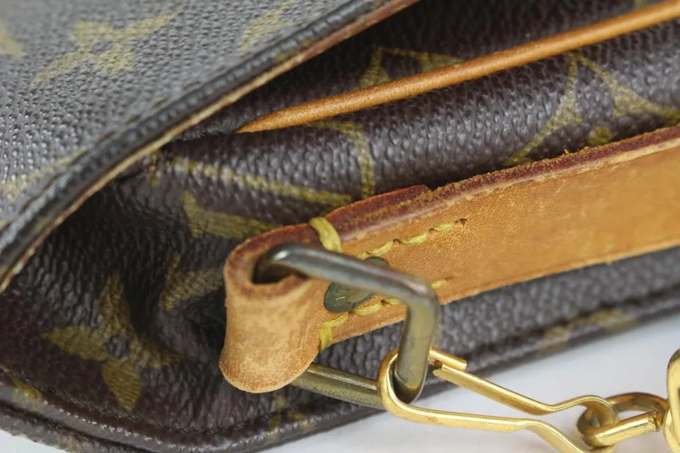 Louis Vuitton Monogram Cartouchiere PM Crossbody Bag 1025lv22