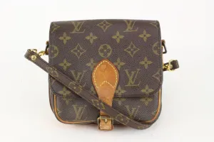 Louis Vuitton Monogram Cartouchiere PM Crossbody Bag 1025lv22