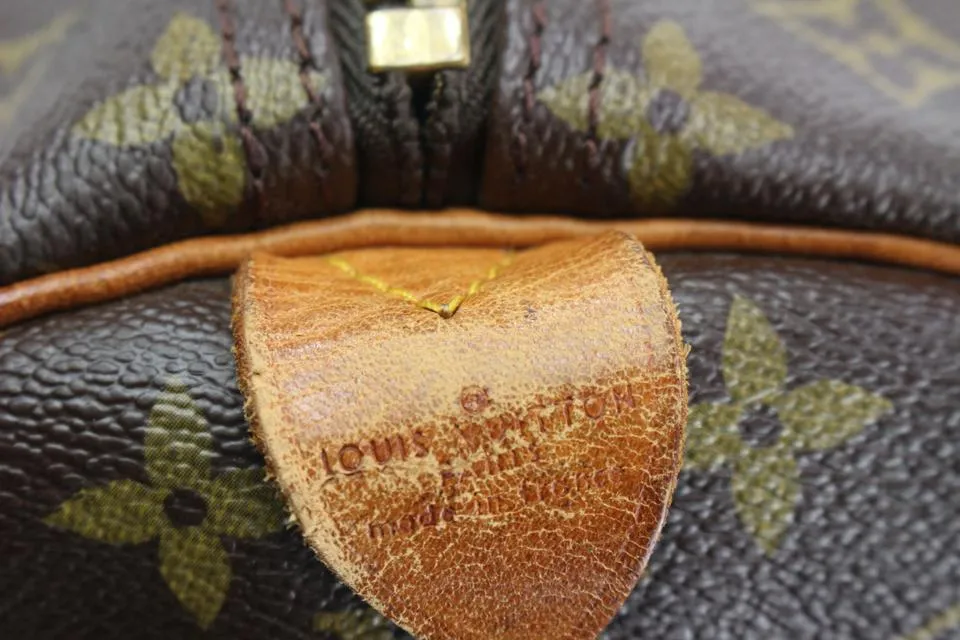 Louis Vuitton Monogram Keepall 60 Boston Duffle Travel 29lk427s
