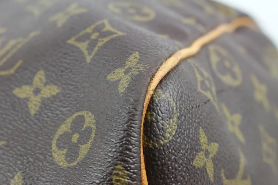 Louis Vuitton Monogram Keepall 60 Boston Duffle Travel 29lk427s
