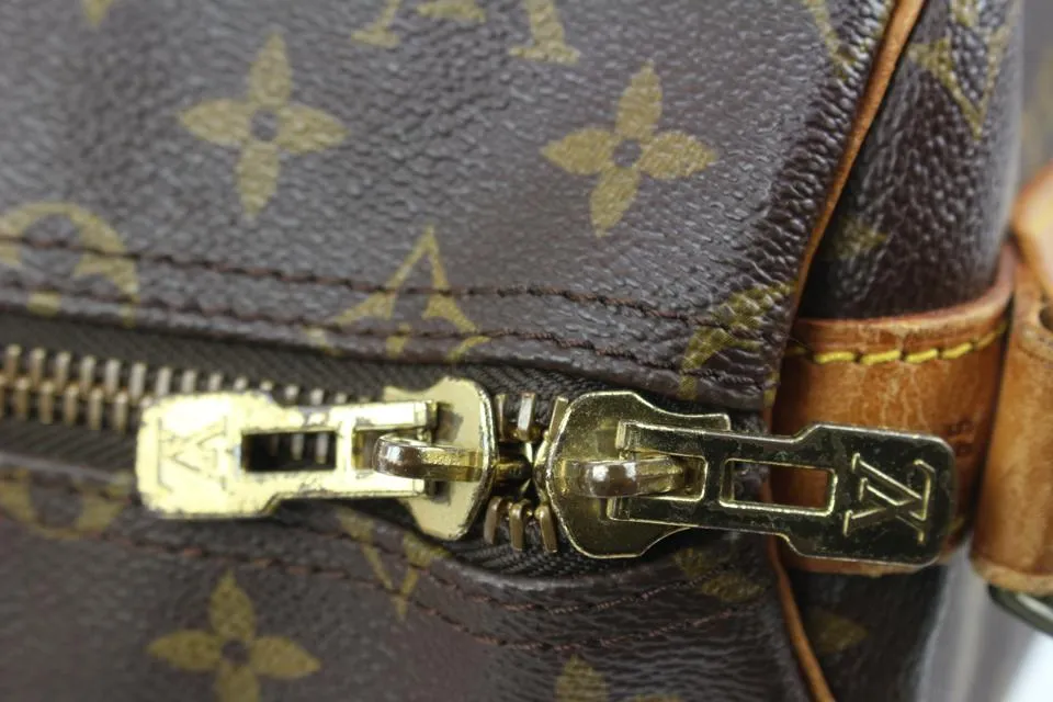 Louis Vuitton Monogram Keepall Bandouliere 55 Boston Duffle Bag 81lz422s