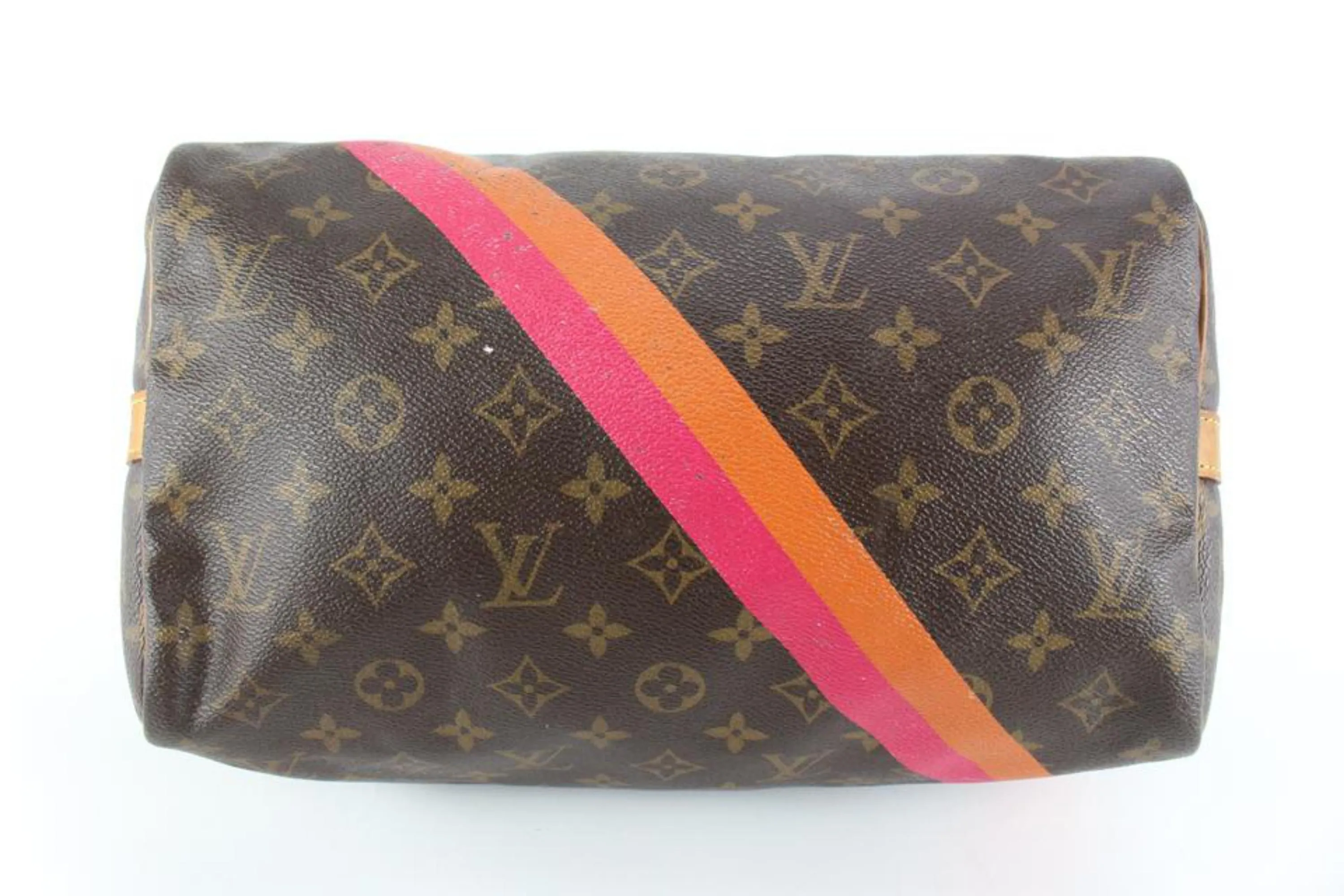 Louis Vuitton Monogram Mon Speed Bandouliere 25 with Strap 9lz526s