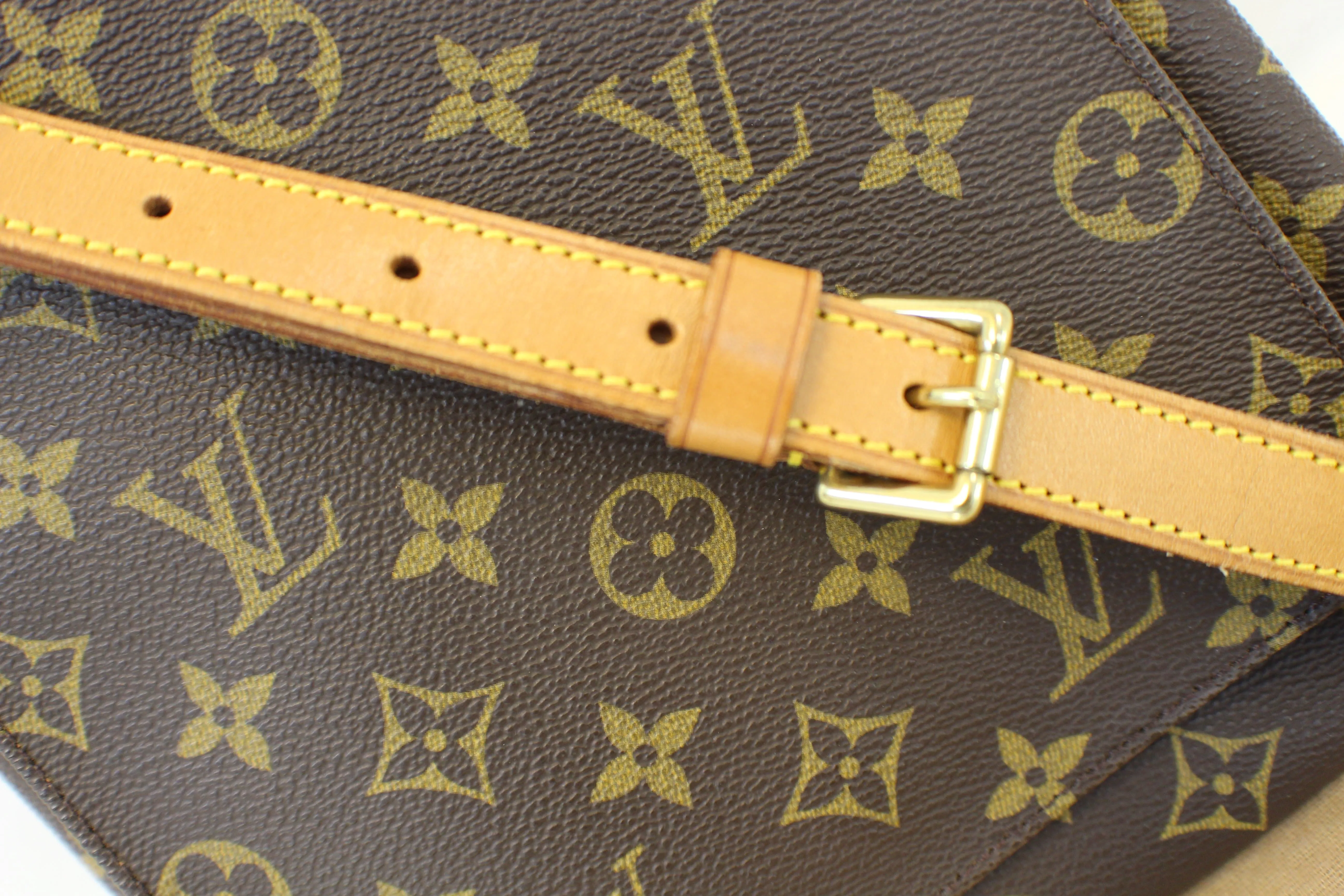 LOUIS VUITTON Monogram Musette Salsa Brown Shoulder Bag