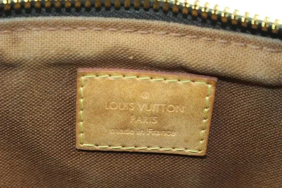 Louis Vuitton Monogram Palermo PM Tote 65lk322s