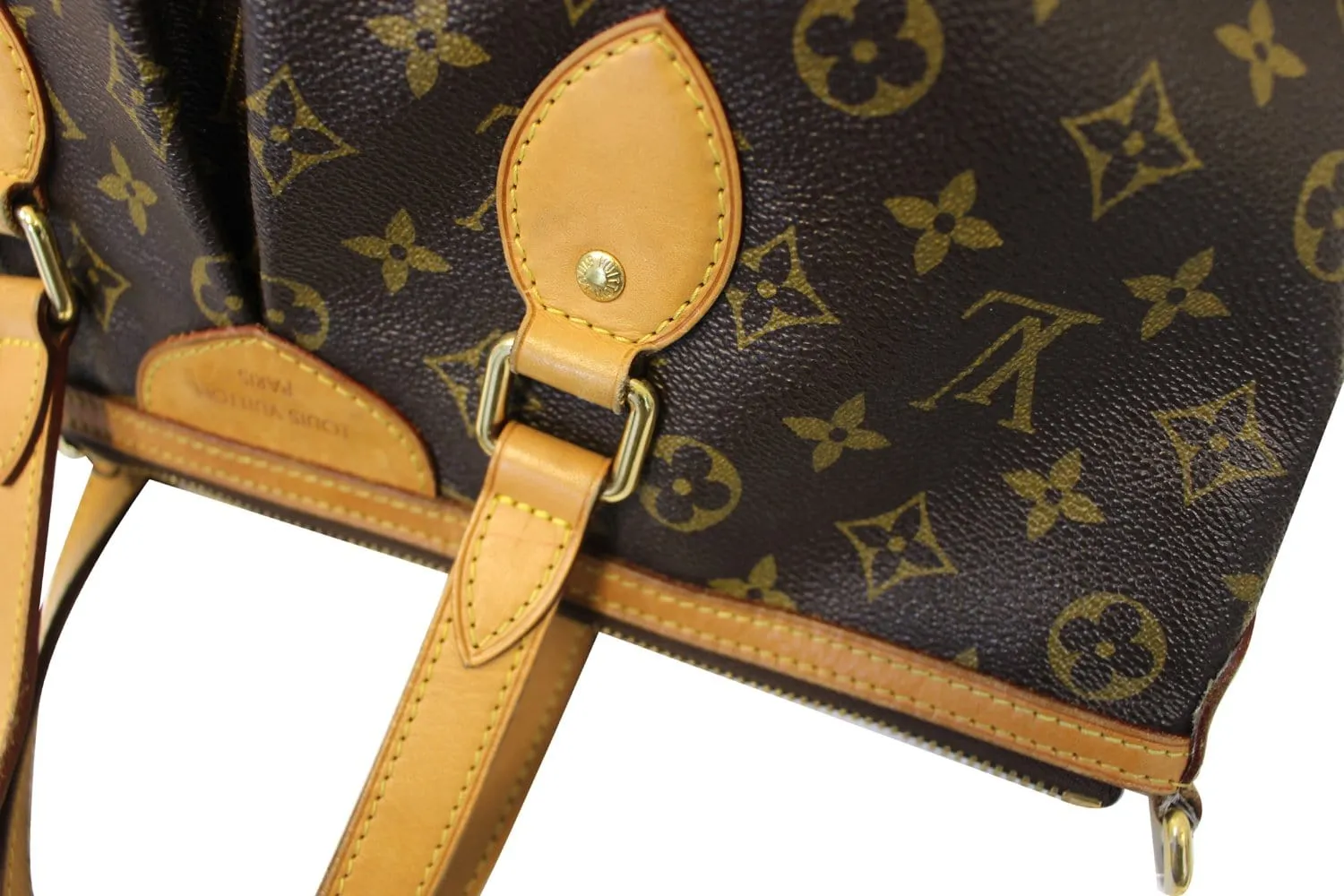 LOUIS VUITTON Monogram Palermo PM Tote Shoulder Bag
