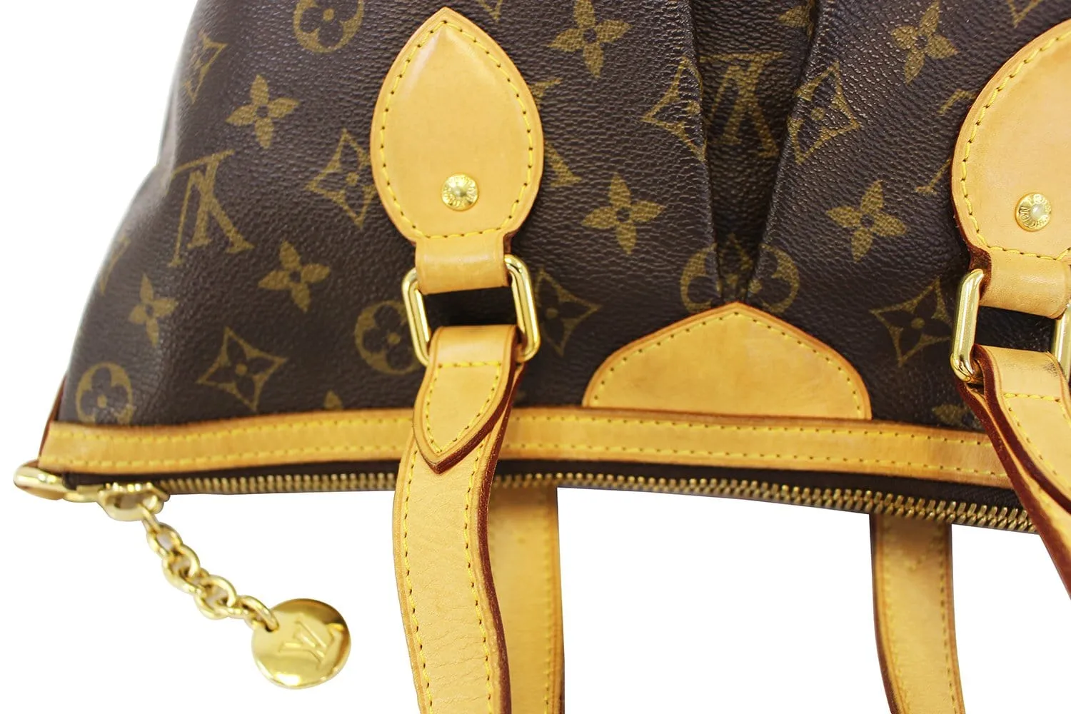 LOUIS VUITTON Monogram Palermo PM Tote Shoulder Bag