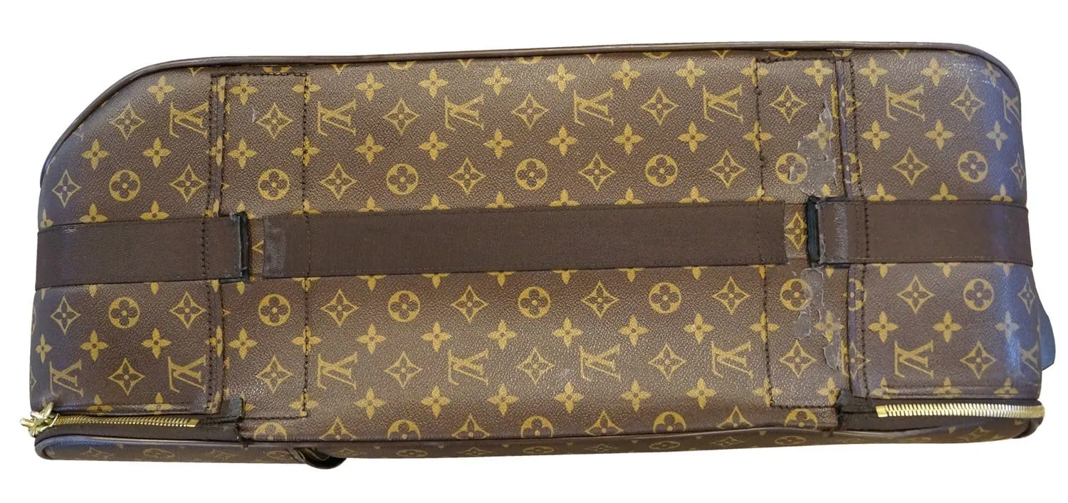 LOUIS VUITTON Monogram Pegase 65 Suitcase Travel Bag