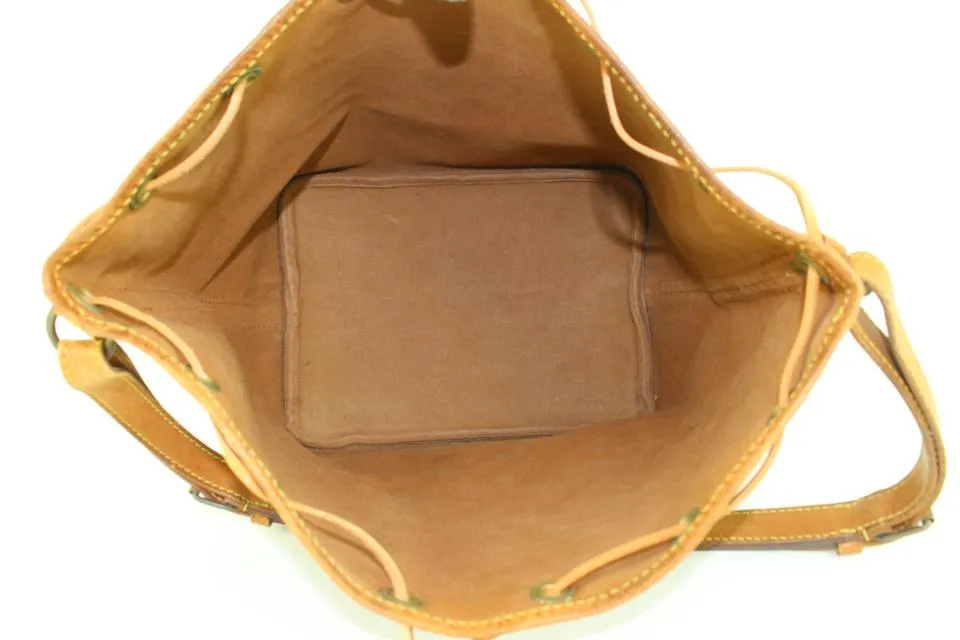 Louis Vuitton Monogram Petit Noe Drawstring Bucket Hobo 11LV106