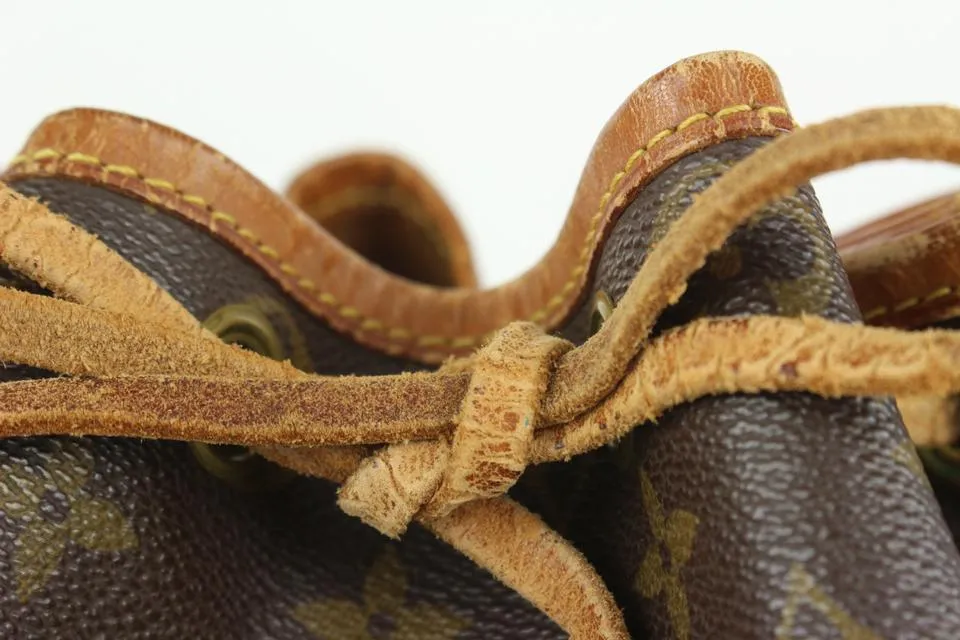 Louis Vuitton Monogram Petit Noe Drawstring Bucket Hobo Bag 1019lv24