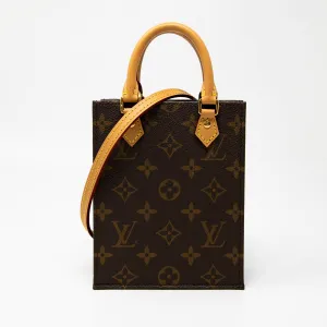 Louis Vuitton Monogram Petit  Sac Plat