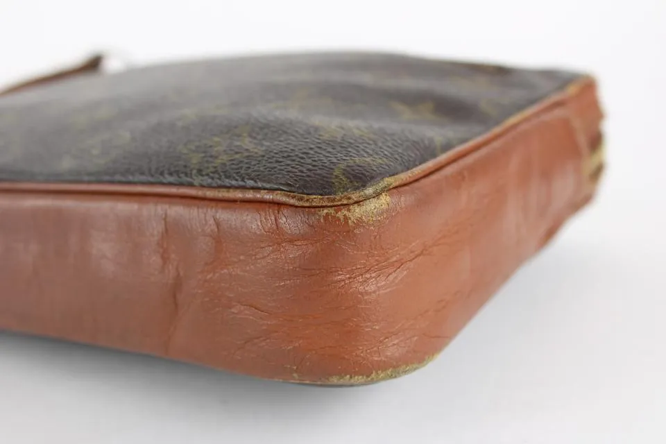 Louis Vuitton Monogram Pochette Dragonne Wristlet Bag 22lvs1215
