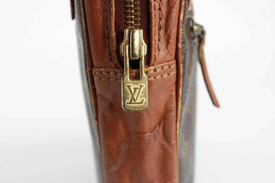 Louis Vuitton Monogram Pochette Dragonne Wristlet Bag 22lvs1215