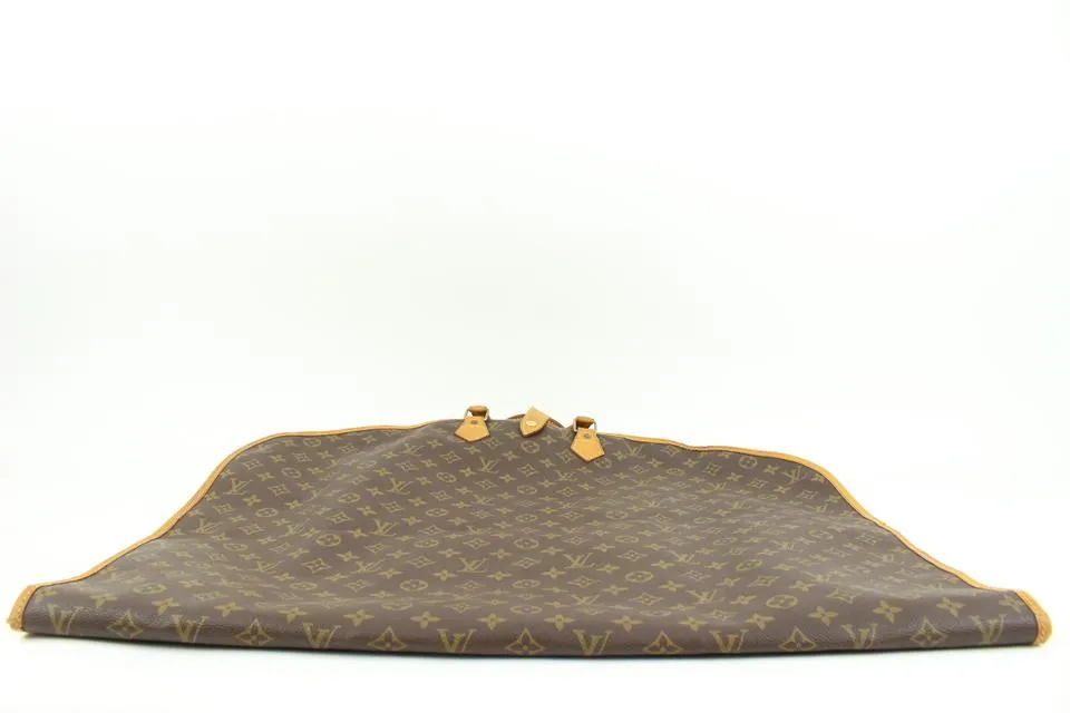 Louis Vuitton Monogram Porte Habits Housse Garment Carrier Cover Upcycle Ready 45lk6