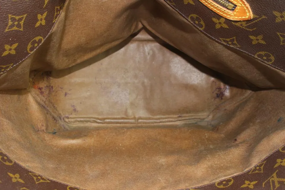 Louis Vuitton Monogram Sac Shopping Tote Bag 6LV1022