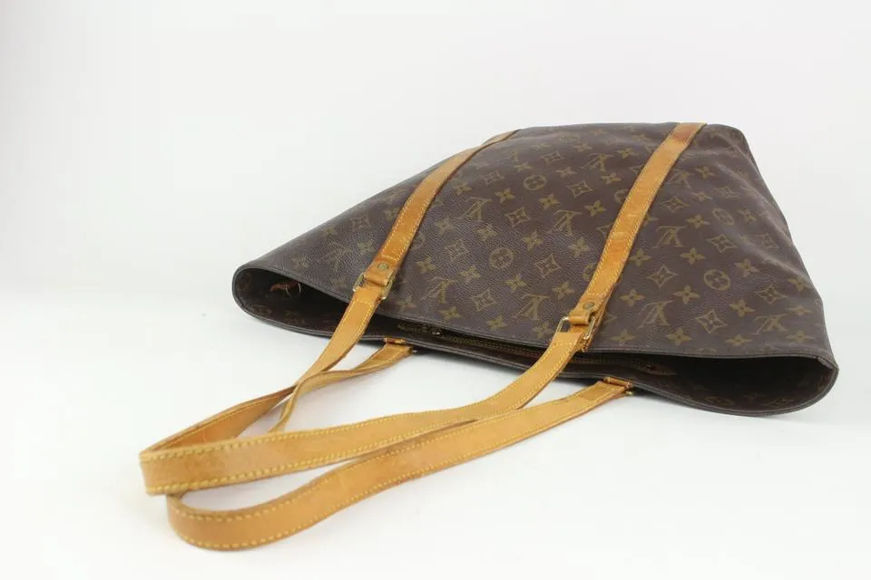 Louis Vuitton Monogram Sac Shopping Tote Bag 6LV1022