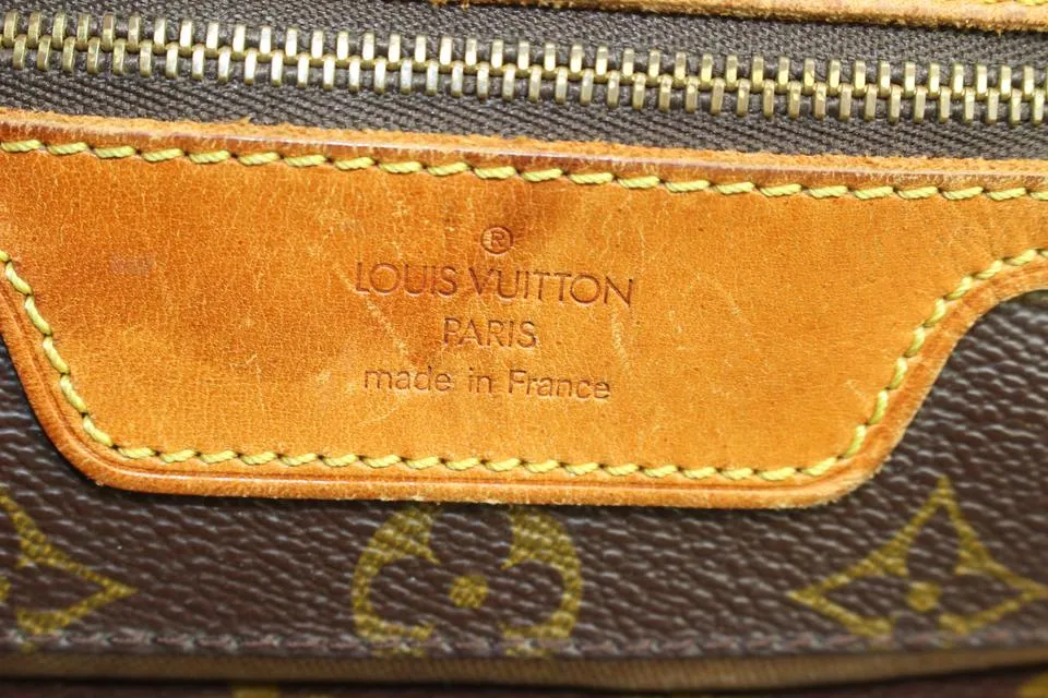 Louis Vuitton Monogram Sac Shopping Tote Bag 6LV1022