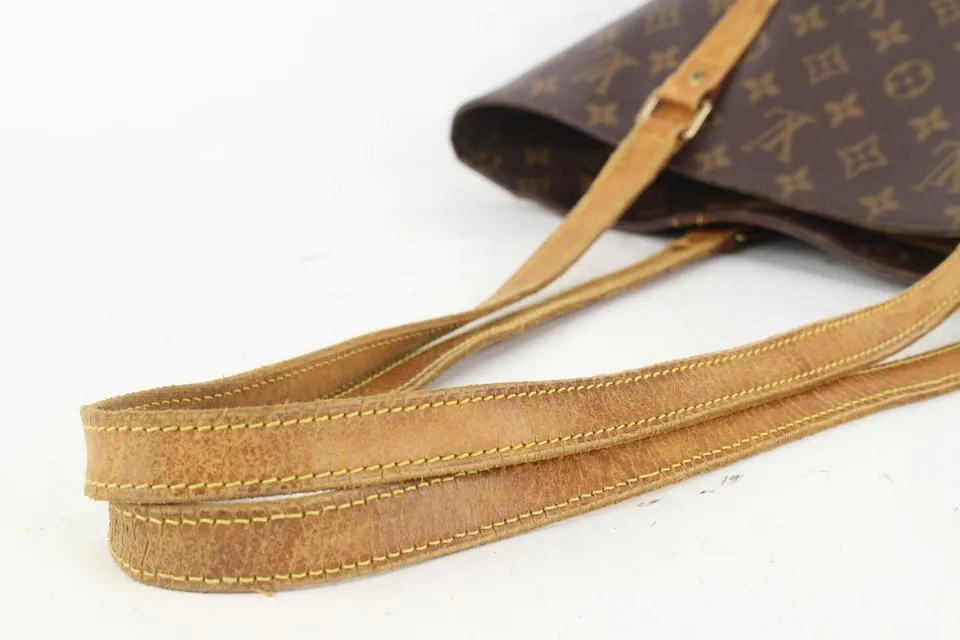 Louis Vuitton Monogram Sac Shopping Tote Bag 922lv95
