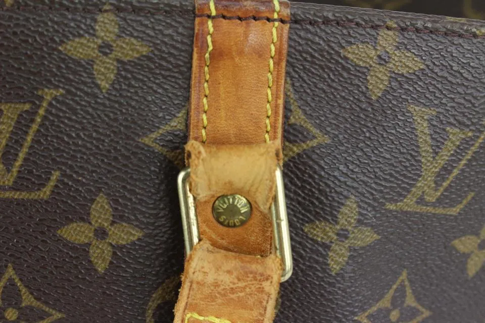 Louis Vuitton Monogram Sac Shopping Tote Bag 922lv95