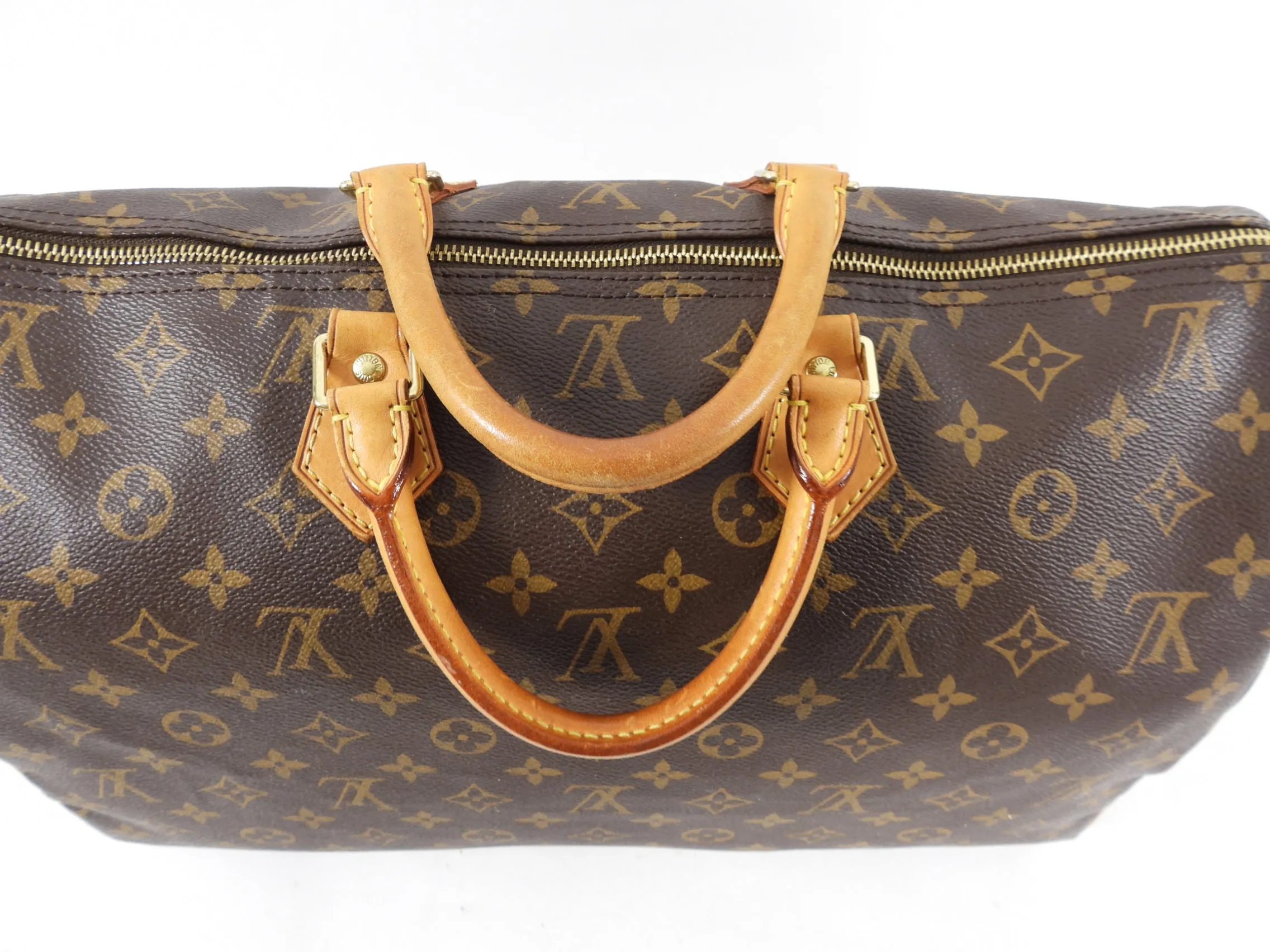 Louis Vuitton Monogram Speedy 40 Keepall Duffle Bag