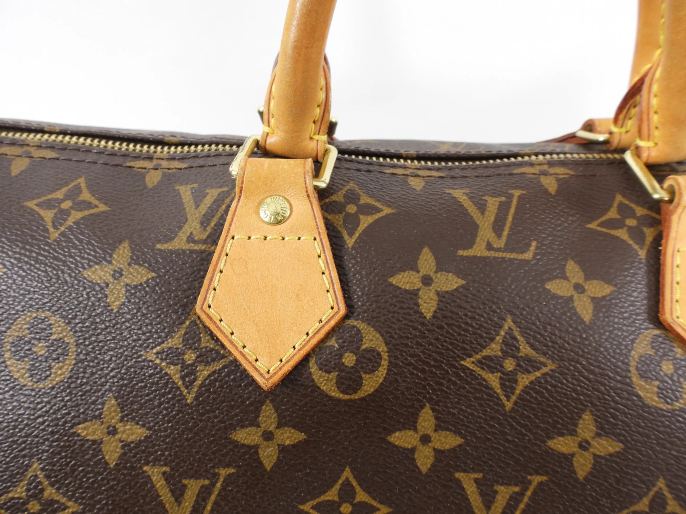 Louis Vuitton Monogram Speedy 40 Keepall Duffle Bag