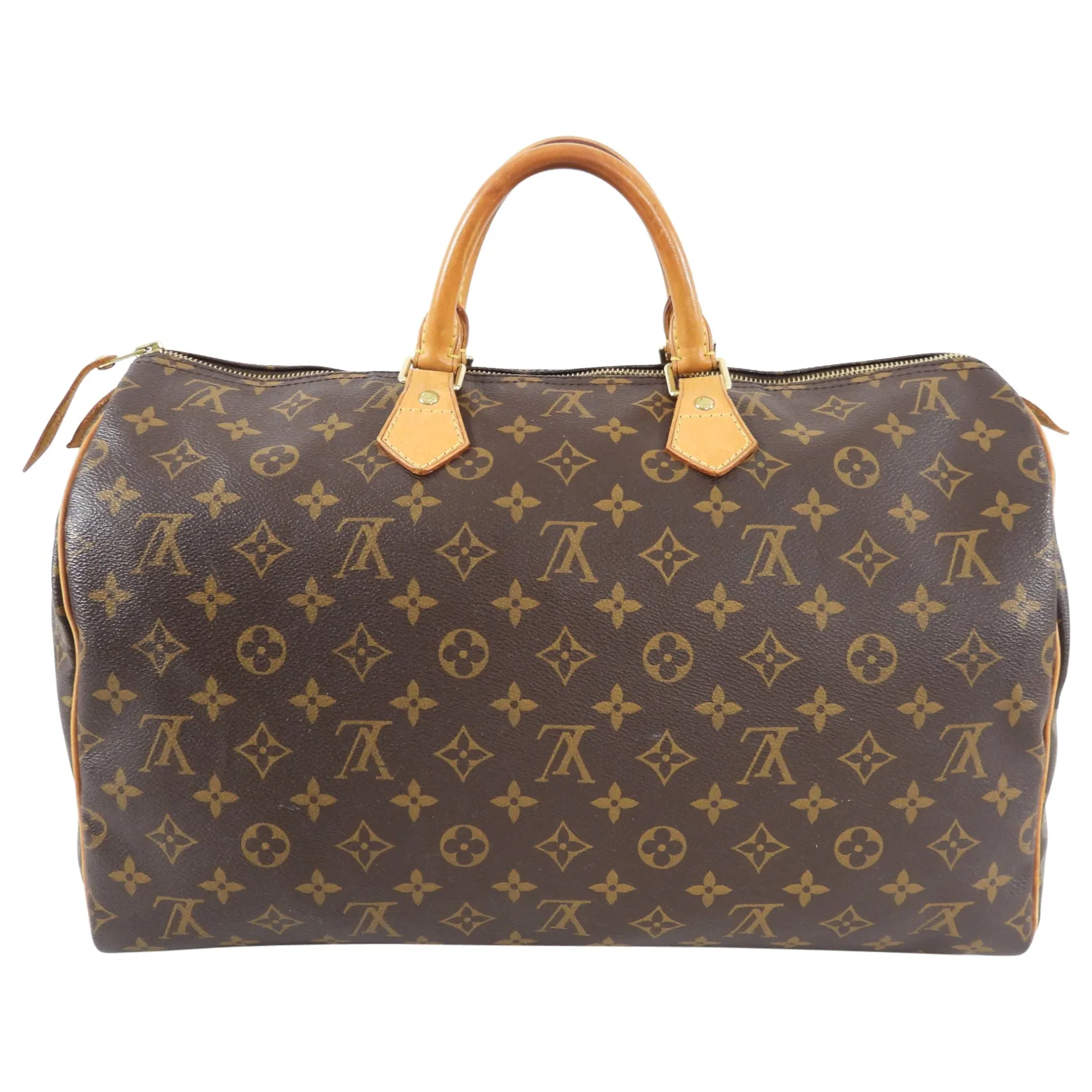 Louis Vuitton Monogram Speedy 40 Keepall Duffle Bag