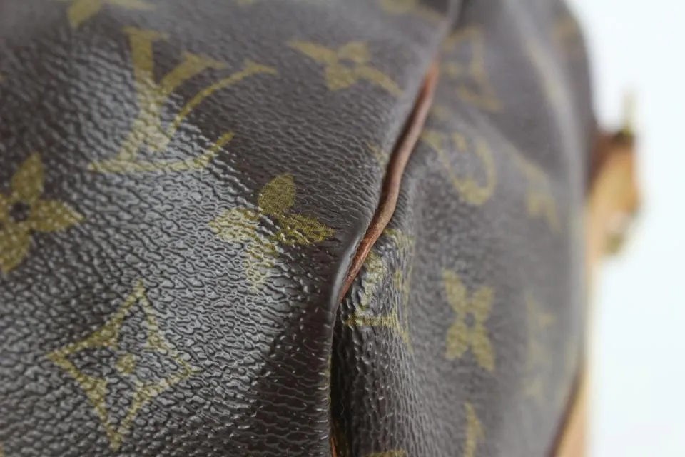 Louis Vuitton Monogram Speedy Bandouliere 30 Boston with Strap 1110lv12