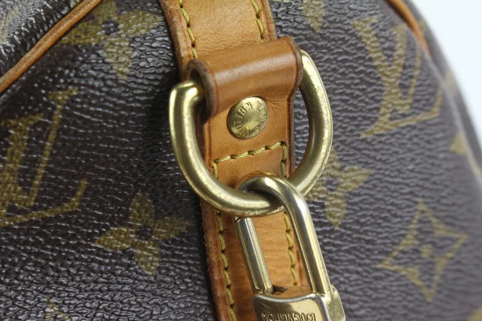 Louis Vuitton Monogram Speedy Bandouliere 30 Boston with Strap 1110lv12