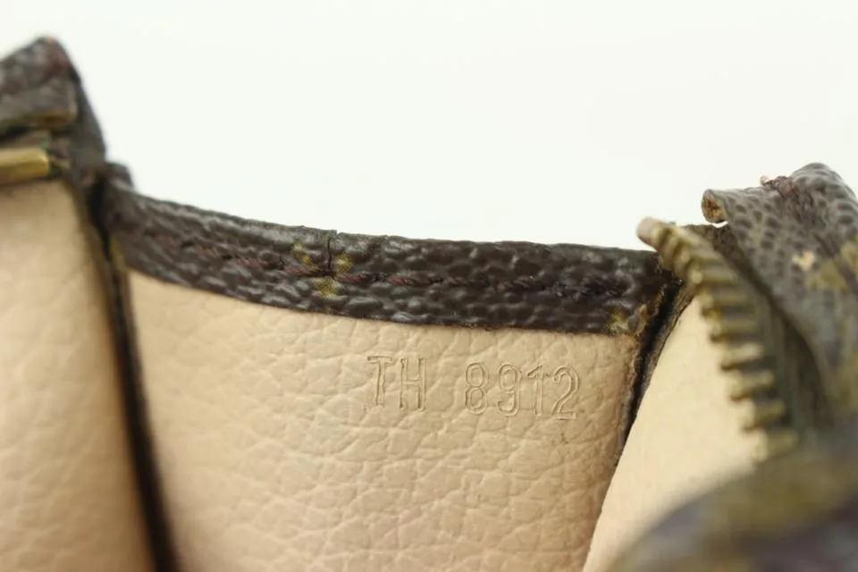 Louis Vuitton Monogram Toiletry Pouch 15 Cosmetic Case Poche Toilette 927lv31