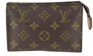 Louis Vuitton Monogram Toiletry Pouch 15 Cosmetic Case Poche Toilette 927lv31