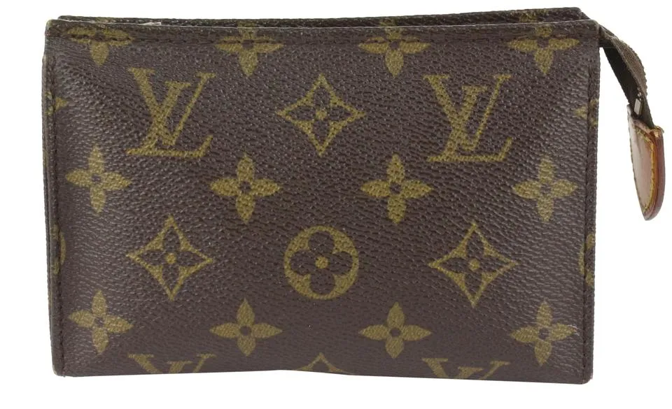 Louis Vuitton Monogram Toiletry Pouch 15 Cosmetic Case Poche Toilette 927lv31