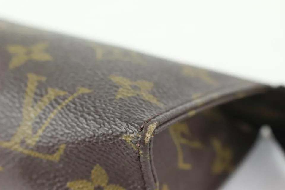 Louis Vuitton Monogram Toiletry Pouch 15 Cosmetic Case Poche Toilette 927lv31