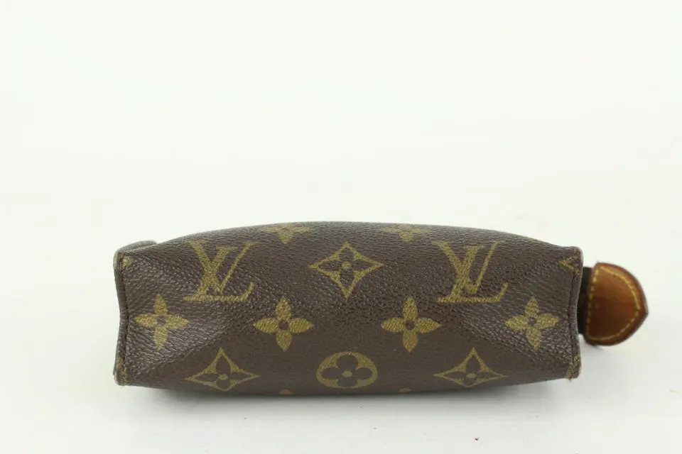 Louis Vuitton Monogram Toiletry Pouch 15 Cosmetic Case Poche Toilette 927lv31