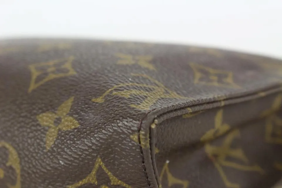 Louis Vuitton Monogram Toiletry Pouch 19 Cosmetic Case Poche Toilette 823lv18
